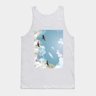 Blue sky Tank Top